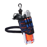 Tactical Adjustable Storage Bag Set Pocket Darts Pouch Waist Back Belts for Nerf ELITE Magazine Tactical Equipment Boy Outdoor Toy Gun Bullets - BlasterMOD