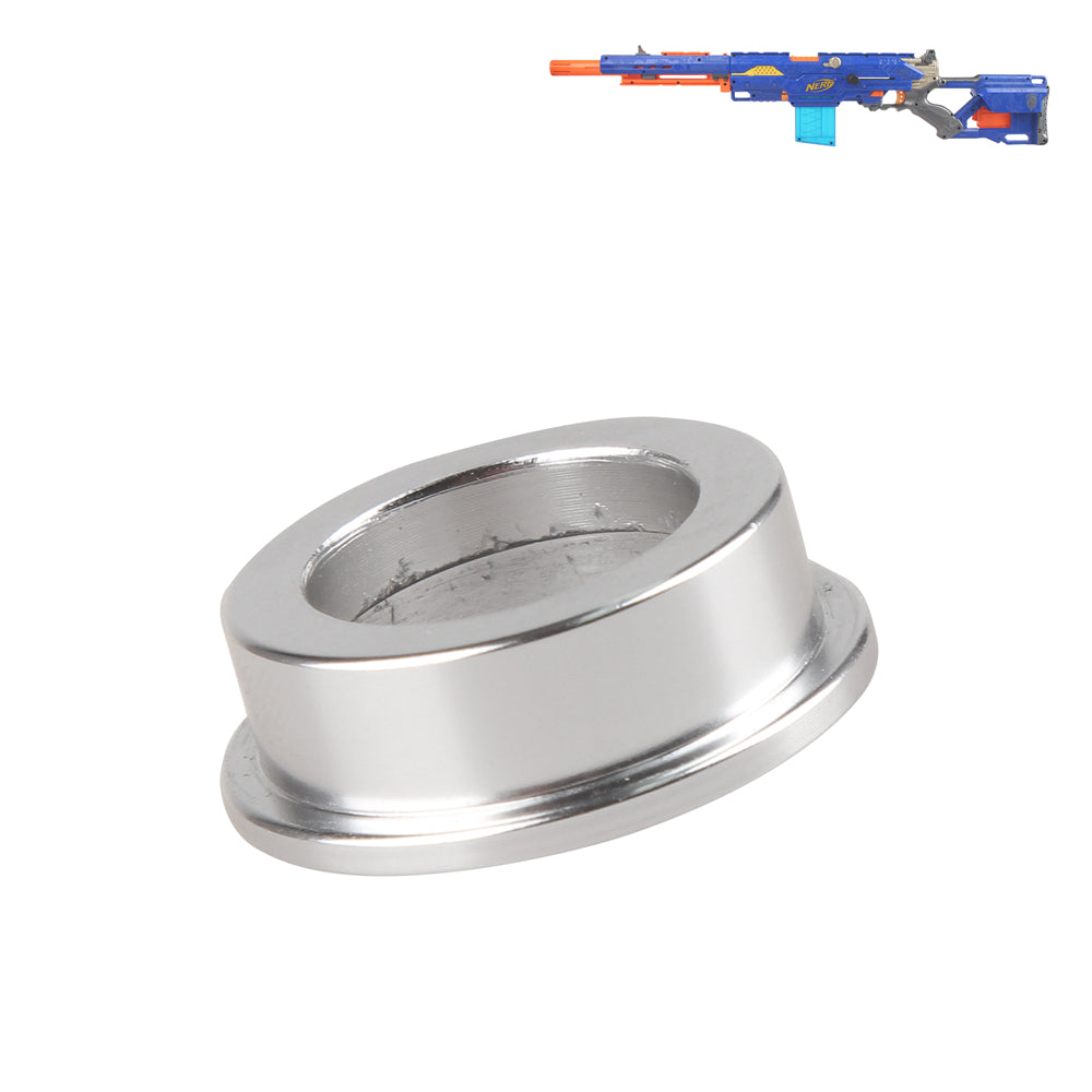Worker Mod Spring Cap Metal Silver for Nerf CS-6 LongStrike Toy - BlasterMOD