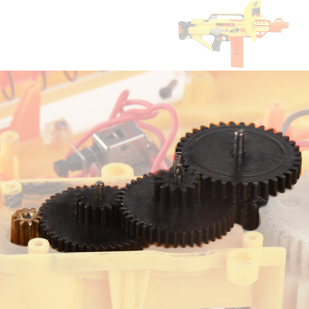 Worker Mod Metal Gears Full Auto Kit for Nerf Stampede ECS-60 Modify ...