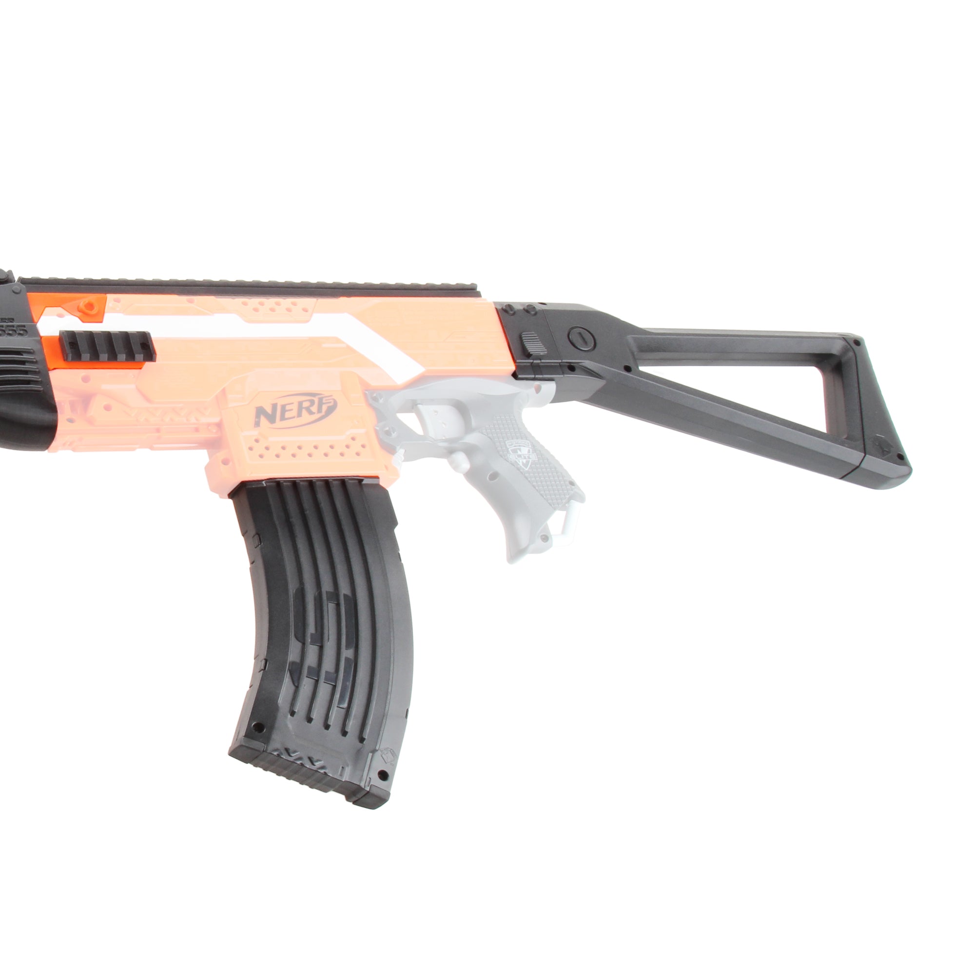 Worker Mod DIY Imitation Kits AK Style (AK Stock) Combo 9 Items No.105 C kits for Nerf Stryfe Modify Toy - BlasterMOD