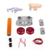 Worker Mod Flywheel Update Kits Red Power Type for Nerf STRYFE/Rapidstrike CS-18 Toy Color Red