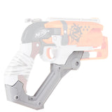 Worker Mod Hand Guard Grip Grey 3D Printed for Nerf HammerShot Modify Toy - worker nerf