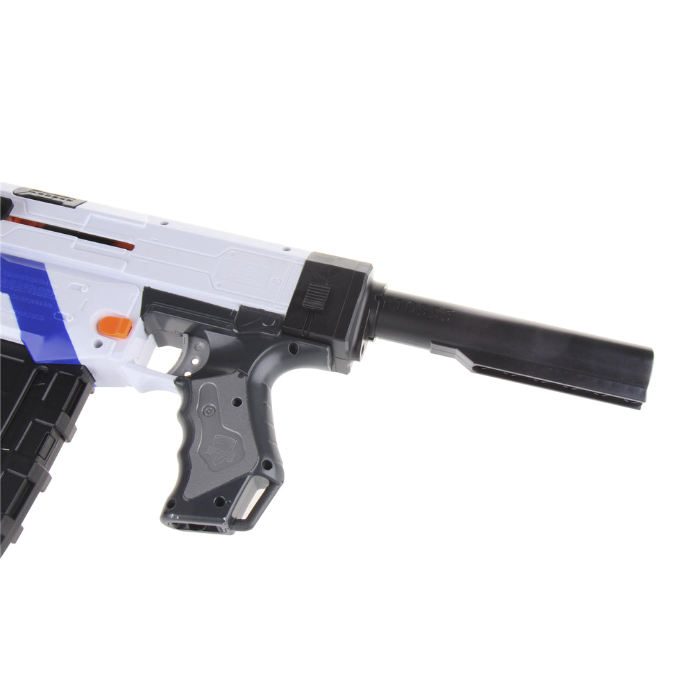 Worker Mod Stock Adaptor with FBA Shoulder ButtStock Color Sand for Nerf N-Strike Elite Blaster Modify Toy - BlasterMOD