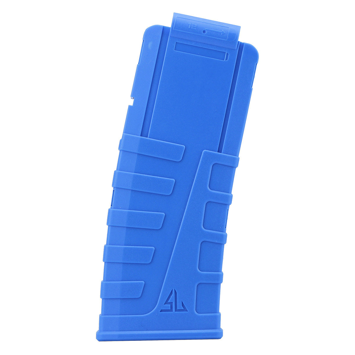 BlasterMod 12-Darts Magpul Style Magazine Clip Replacement Plastic for Nerf N-strike Elite Blaster Toy - worker nerf