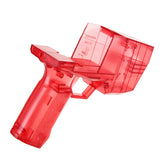 Worker Hurricane Blaster for Full Size Elite Darts Color Red Transparent  Toy - worker nerf