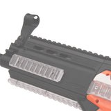 Worker Mod Tactical Picatinny Rail Flat Rail Stick Screw Color Transparent for Nerf Modify Toy - BlasterMOD