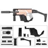 Worker Mod Kriss Vector Imitation Kit Stock Picatinny Combo 10 Items for Nerf STRYFE Toy - BlasterMOD